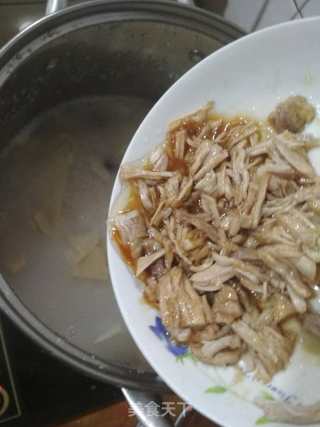 银杏瘦肉粥的做法步骤：17