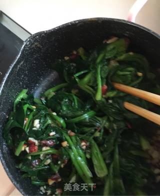 花生拌菠菜的做法步骤：12