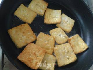 葱香北豆腐的做法步骤：2