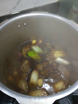 羊排炖粉条的做法步骤：8
