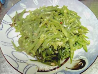 素炒扁豆丝的做法步骤：3