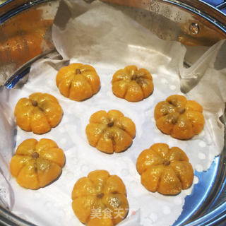 香甜软弹的南瓜饼 萌萌哒好吃不粘牙的做法步骤：12