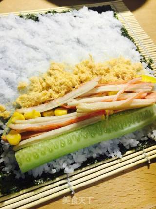 简易寿司的做法步骤：3