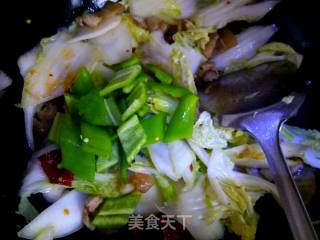 干锅辣白菜的做法步骤：9