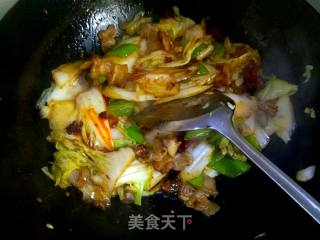 干锅辣白菜的做法步骤：10