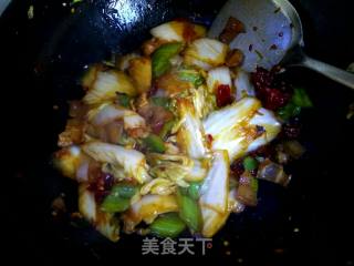 干锅辣白菜的做法步骤：11