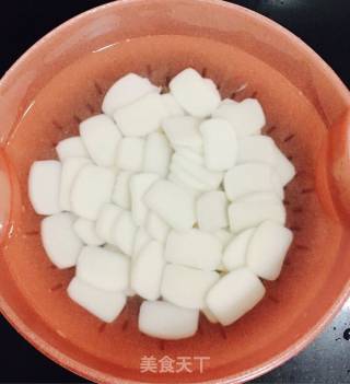 杂蔬炒年糕的做法步骤：8