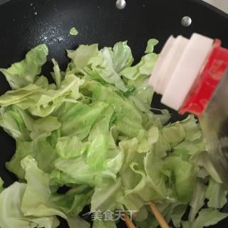 干煸绿甘蓝的做法步骤：5