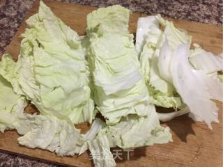 白菜豆腐条的做法步骤：2