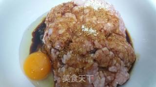 如何调制肉馅的做法步骤：3