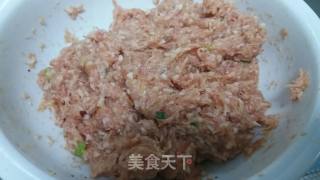 如何调制肉馅的做法步骤：7