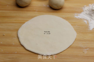 鲜肉香葱煎饼的做法步骤：5