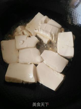 蒜叶烧豆腐的做法步骤：3