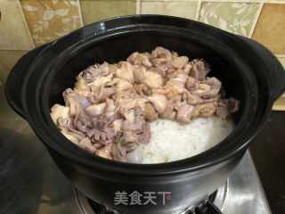 黑乐砂锅鸡肉煲仔饭的做法步骤：10