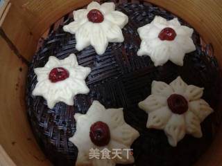 枣花馒头的做法步骤：13