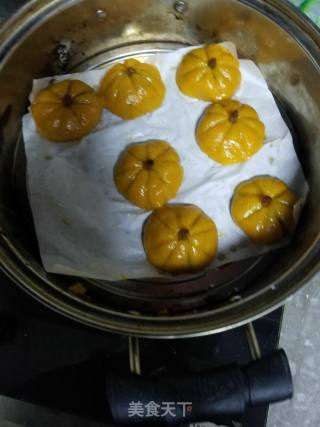 南瓜饼的做法步骤：2
