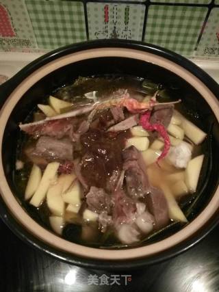 狗肉炖锅的做法步骤：6