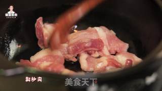 韩式辣白菜豆腐汤的做法步骤：5