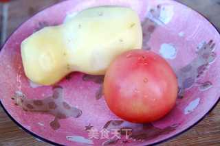 牛肉土豆炖柿子的做法步骤：4