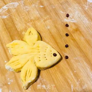 南瓜金鱼糕的做法步骤：8