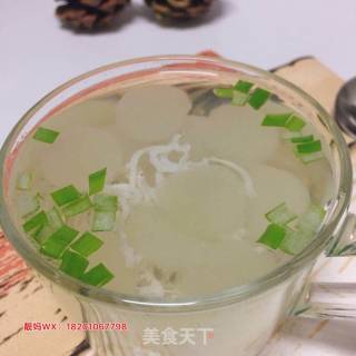 ????【银鱼冬瓜汤】12m+的做法步骤：7