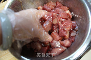自制猪肉脯的做法步骤：4