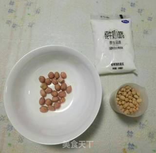 花生豆奶的做法步骤：1