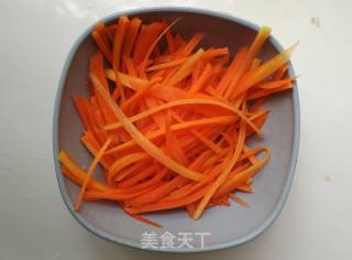 炒粉丝的做法步骤：4