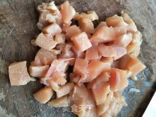 小炒鸡脯肉的做法步骤：3