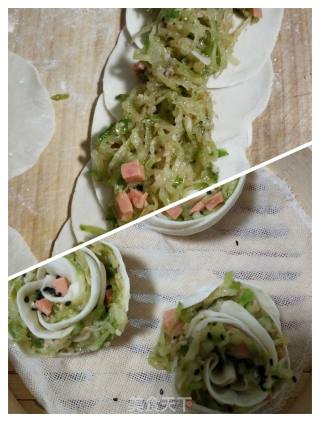 玫瑰蒸饺的做法步骤：3