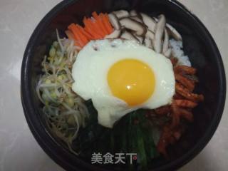 石锅拌饭的做法步骤：8