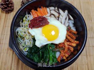 石锅拌饭的做法步骤：10