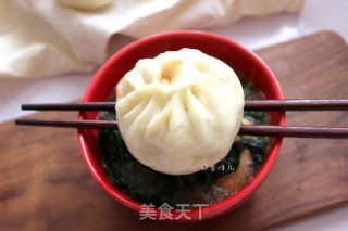 海带包子的做法步骤：12