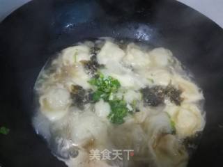 炝汤馄饨的做法步骤：16