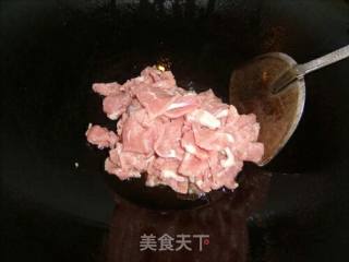 青椒炒牛肉片的做法步骤：4