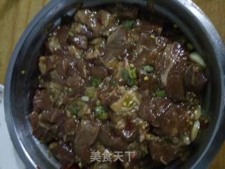 碗蒸羊羔肉的做法步骤：4
