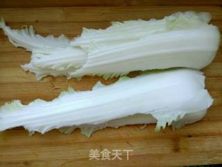 酸辣白菜的做法步骤：1