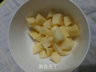 香甜苹果杞子粥的做法步骤：5