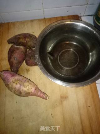 妙口红薯粥的做法步骤：1