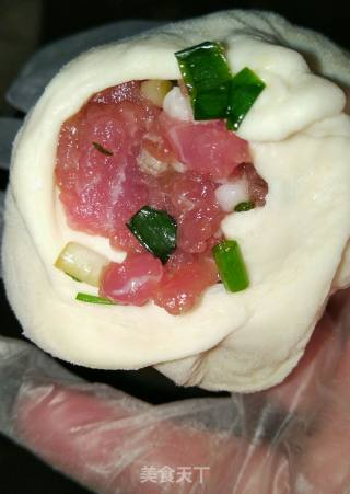 电压锅烙——老面馅饼的做法步骤：8