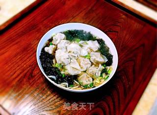 鲜肉馄饨的做法步骤：7