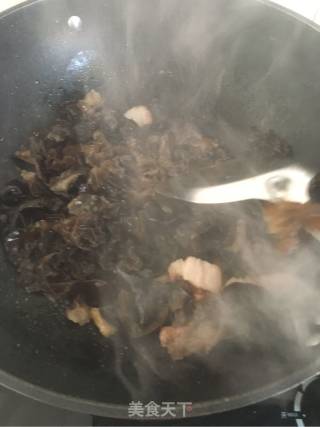 肉片炒木耳的做法步骤：9