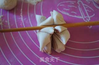 彩色花卷的做法步骤：6
