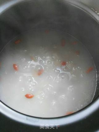 栗子枸杞粥的做法步骤：8