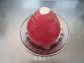 虾皮旱萝卜馅饼的做法步骤：4