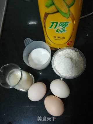 戚风蛋糕的做法步骤：1