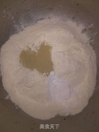 发面香葱饼的做法步骤：1