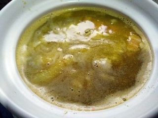 咸肉河蚌炖豆腐的做法步骤：4