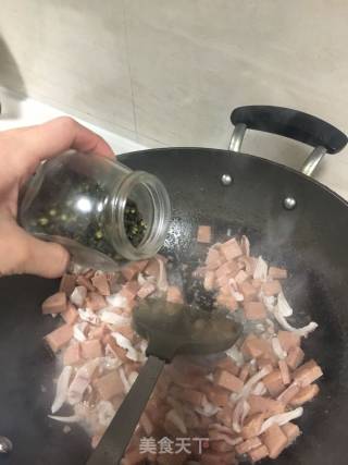 甜椒鱿鱼烩的做法步骤：5