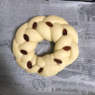 圣诞花环面包的做法步骤：14